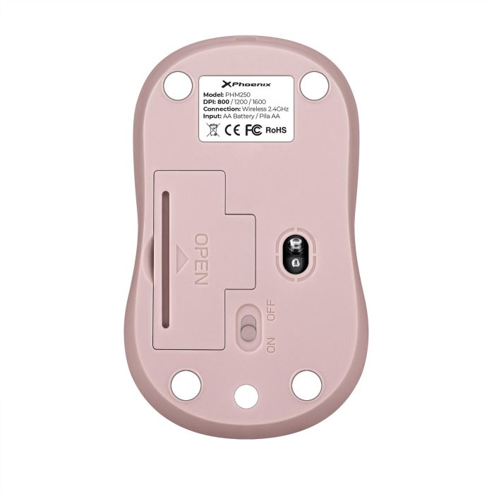 Phoenix M250 Ratón Inalámbrico 2.4 grhz 4 Phoenix M250 Ratón Inalámbrico 2.4 grhz 4