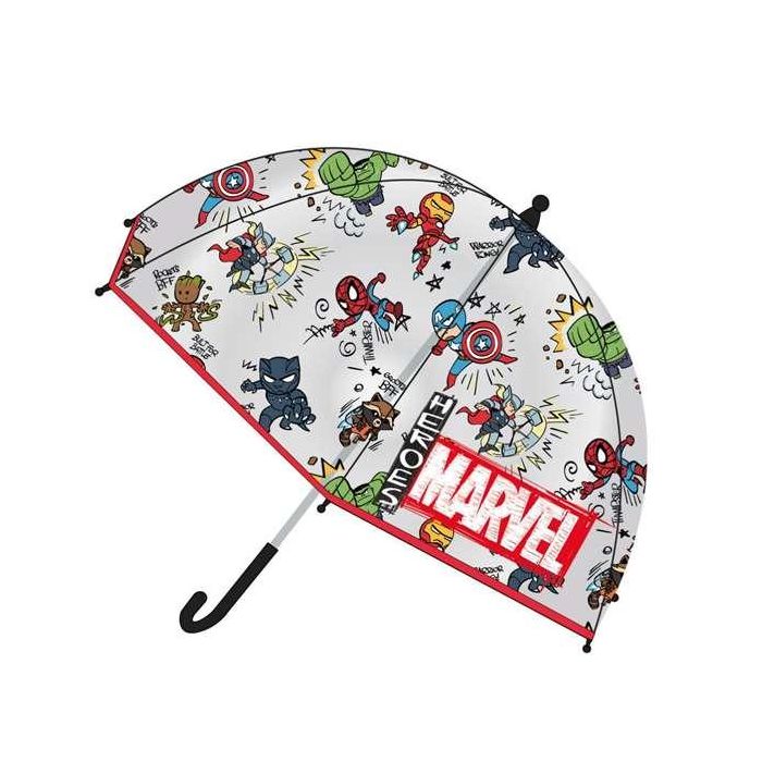 Paraguas manual burbuja marvel 45 cm