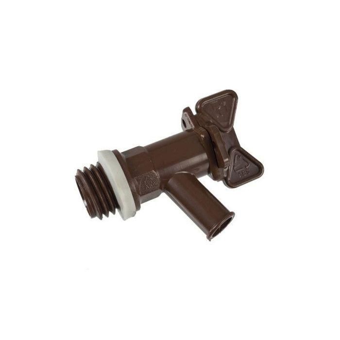 Colector de agua en forma de barril - NATURE - En PE rotomoldeado - 120 litros - Incluye accesorios 5 Colector de agua en forma de barril - NATURE - En PE rotomoldeado - 120 litros - Incluye accesorios 5