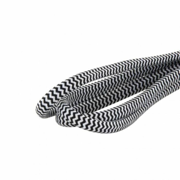 Chacon CHA5411478661115 Extensión Eléctrica Textil 6A - 1.5m Negro/Blanco 4 Chacon CHA5411478661115 Extensión Eléctrica Textil 6A - 1.5m Negro/Blanco 4