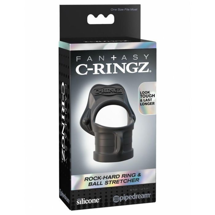 Anillo para el Pene Pipedream Fantasy C-Ringz Negro 7 Anillo para el Pene Pipedream Fantasy C-Ringz Negro 7