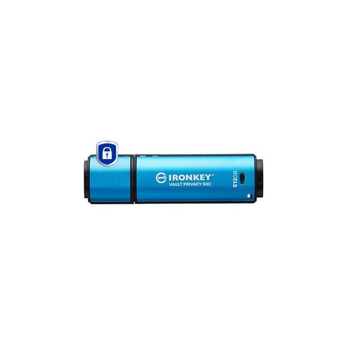 STICK USB-Stick 512GB Kingston IronKey Vault Privacy 50C AES-256 retail 0 STICK USB-Stick 512GB Kingston IronKey Vault Privacy 50C AES-256 retail 0
