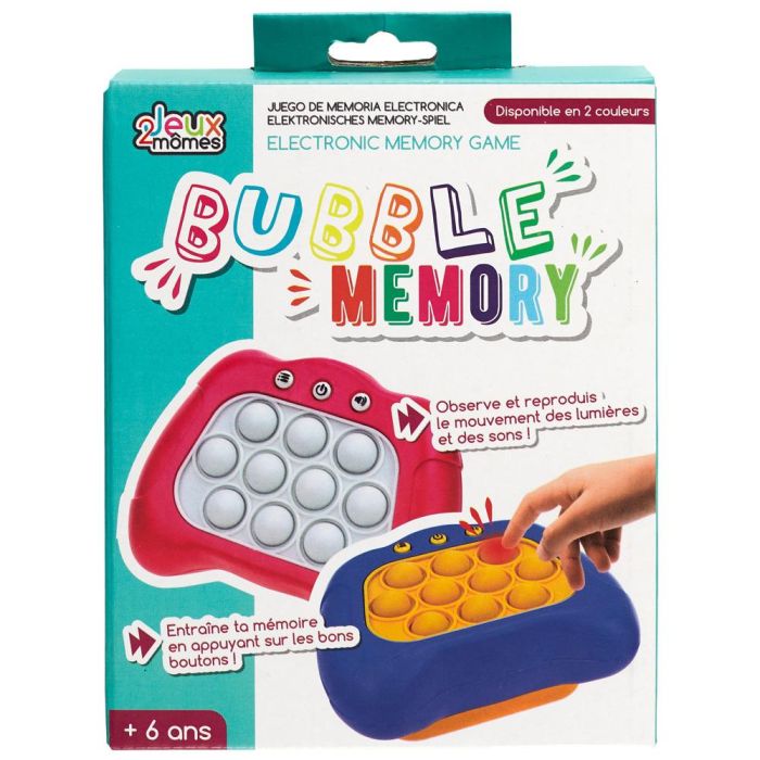 Juego Memoria Burbujas Jeux 2 momes