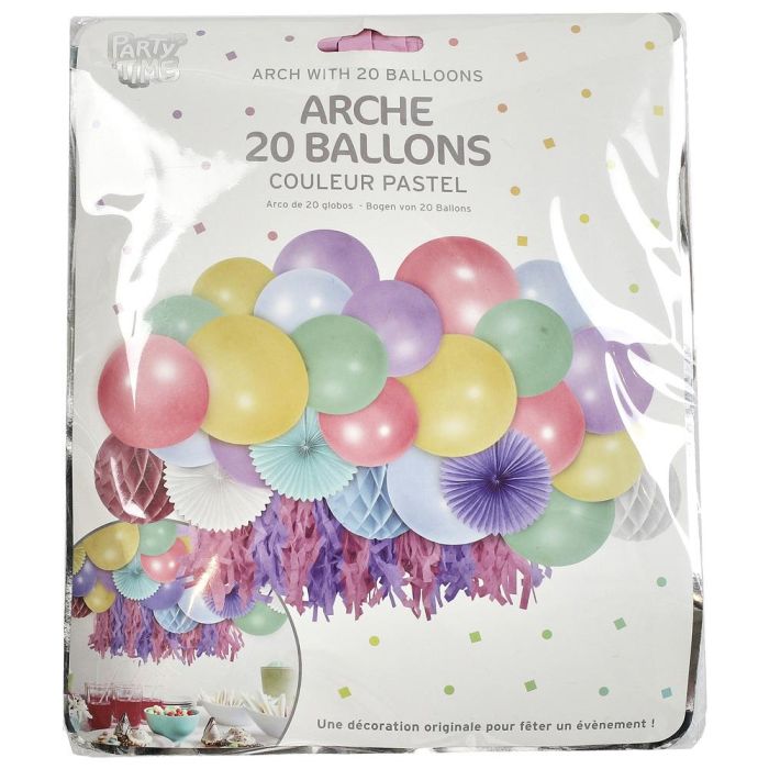 Guirnalda Globos Multicolor Party Time 1