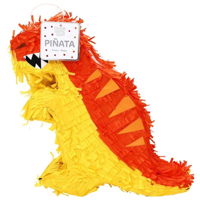 Piñata Dinosaurio Party Time 12x30x53 cm 