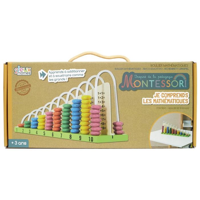 Ábaco-Matemático De Madera Jeux 2 momes 1