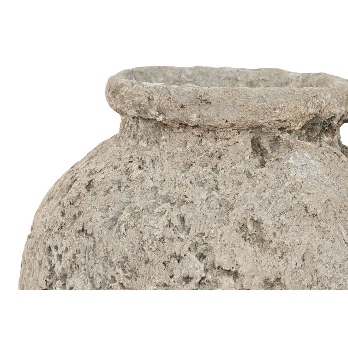 Jarron Item Home DKD Home Decor Gris 25 x 50 x 25 cm 1 Jarron Item Home DKD Home Decor Gris 25 x 50 x 25 cm 1