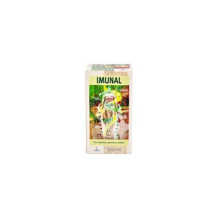 Lusodiet Imunal 100 Cápsulas. Apoyo Nutricional para Sistema Inmunitario con Espirulina, Equinácea y Shiitake