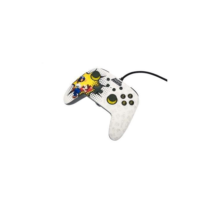 Power A NSGP0085-01 Mando con Cable Mejorado para Nintendo Switch - Diseño Bob-Omb Blast, Compatible con Switch OLED y Switch 9