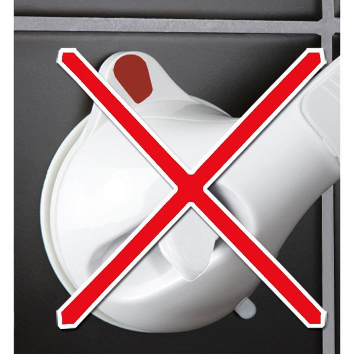 Wenko Barra de Seguridad 7820100 con Sistema Ventosa Horizontal para Superficies Lisas y No Porosas 2 Wenko Barra de Seguridad 7820100 con Sistema Ventosa Horizontal para Superficies Lisas y No Porosas 2