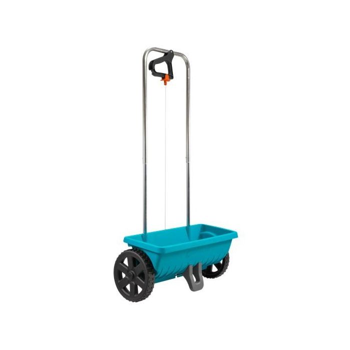Gardena SpreaderL Esparcidor de Ruedas hasta 400 m², 54 cm ancho, 12.5 L, ajuste ergonómico, Stop-Flow 0 Gardena SpreaderL Esparcidor de Ruedas hasta 400 m², 54 cm ancho, 12.5 L, ajuste ergonómico, Stop-Flow 0