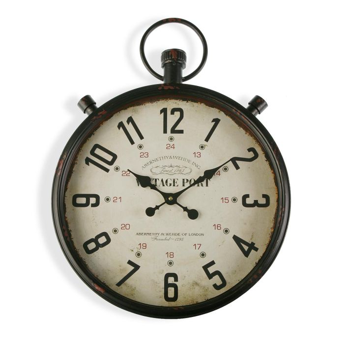 Reloj Pared 60 X 44 Cm Versa Reloj Pared 60 X 44 Cm Versa