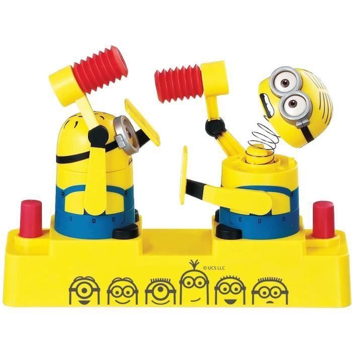 Juego de habilidad - JUEGOS DE ÉPOCA - Minions Hammer POP - ¡Toca la cabeza del Minion y gana el punto! 1 Juego de habilidad - JUEGOS DE ÉPOCA - Minions Hammer POP - ¡Toca la cabeza del Minion y gana el punto! 1