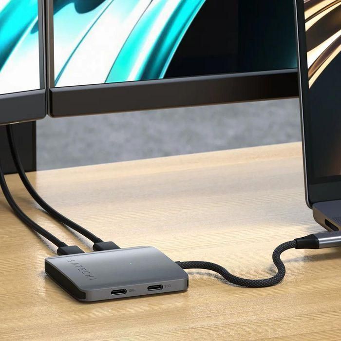 Satechi 100 W, 10 Gbps, 60 x 60 x 9.75 mm, Grey 6 Satechi 100 W, 10 Gbps, 60 x 60 x 9.75 mm, Grey 6