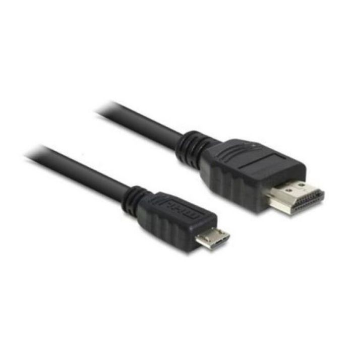 Cable MHL Micro USB B a HDMI DELOCK 83244 2 m Negro