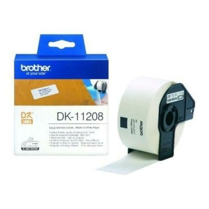 Brother Etiqueta De Dirección Grandes 38 mmx90 mm, 400 Unidades De Papel