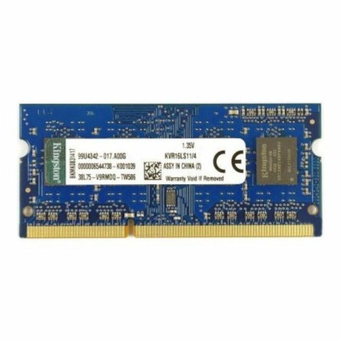 Memoria RAM Kingston KVR16LS11 4 GB 1600 MHz DDR3-PC3-12800