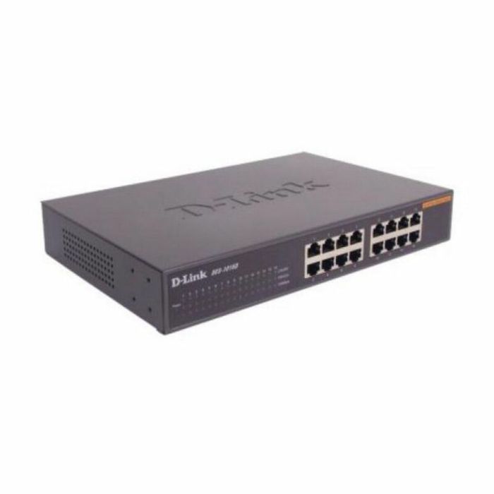 Switch D-Link DES-1016D 16 p 10 / 100 Mbps Negro 1