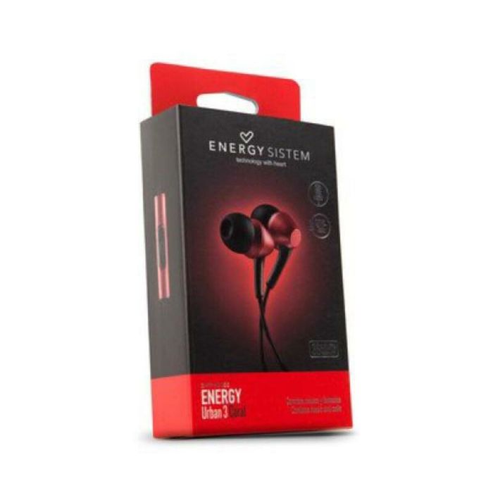 Auriculares con Micrófono Energy Sistem Intra Urban 3 423156 Coral