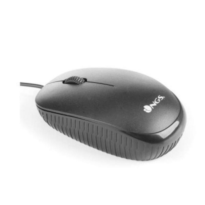 Ratón Óptico NGS NGS-MOUSE-0906 1000 dpi Negro 2