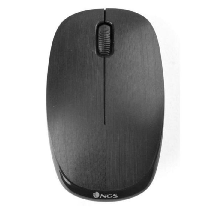 Ratón Inalámbrico Óptico NGS NGS-MOUSE-0950 1000 dpi Negro 2