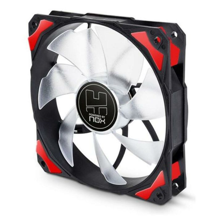 Ventilador de Caja Nox H-Fan LED HFAN 12 cm LED Ø 12 cm 2 Ventilador de Caja Nox H-Fan LED HFAN 12 cm LED Ø 12 cm 2