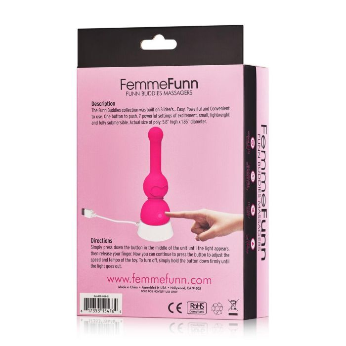 Mini Vibrador FemmeFunn Poly Rosa 7