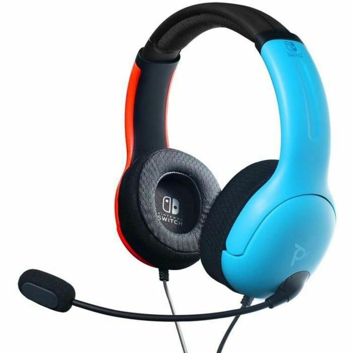 PDP LVL40 Auricular gaming con micrófono flexible y cancelación de ruido, altavoces 40mm, ligero y cómodo para Nintendo Switch azul/rojo 30 PDP LVL40 Auricular gaming con micrófono flexible y cancelación de ruido, altavoces 40mm, ligero y cómodo para Nintendo Switch azul/rojo 30