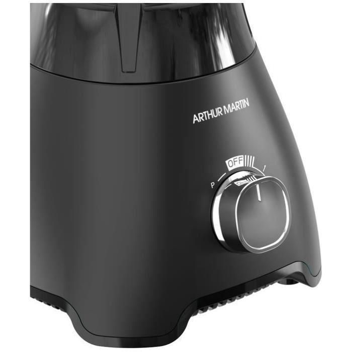 Batidora de vaso - ARTHUR MARTIN - AMPB40 - 1,5L - 400W - 2 velocidades + pulso 3 Batidora de vaso - ARTHUR MARTIN - AMPB40 - 1,5L - 400W - 2 velocidades + pulso 3
