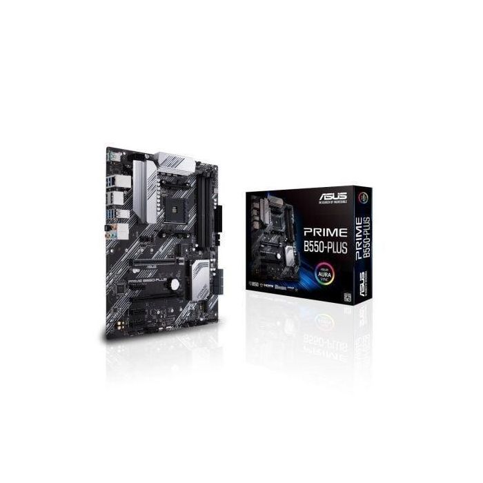 Asus 90MB14U0-M0EAY0 Placa Base Prime B550-PLUS Socket AM4 para AMD Ryzen, Chipset B550, PCIe 4.0, DDR4 4400MHz, 2 M.2, ATX Asus 90MB14U0-M0EAY0 Placa Base Prime B550-PLUS Socket AM4 para AMD Ryzen, Chipset B550, PCIe 4.0, DDR4 4400MHz, 2 M.2, ATX