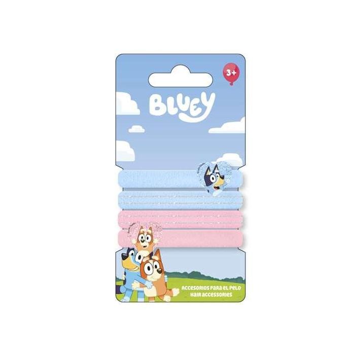 Accesorios pelo coletero 4 piezas bluey 6.5 x 12.5 x 2.0 cm Accesorios pelo coletero 4 piezas bluey 6.5 x 12.5 x 2.0 cm