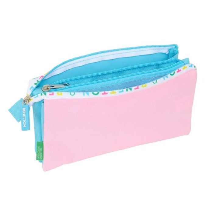 Bolso Escolar Portatodo Safta Triple Benetton Unique 120x220x30 mm 2 Bolso Escolar Portatodo Safta Triple Benetton Unique 120x220x30 mm 2