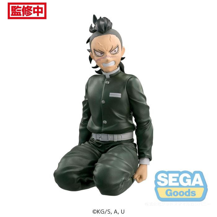 Sega Figura PM Perching Genya Shinazugawa de Demon Slayer: Kimetsu no Yaiba - 14 cm