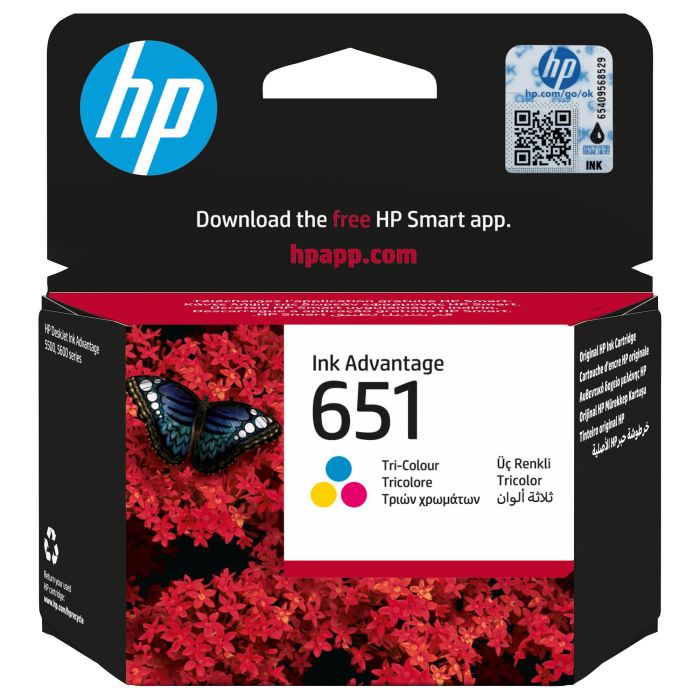 HP C2P11AE Cartucho de Tinta Original 651 Tri-Color para HP, Cian Magenta Amarillo Estándar 0 HP C2P11AE Cartucho de Tinta Original 651 Tri-Color para HP, Cian Magenta Amarillo Estándar 0