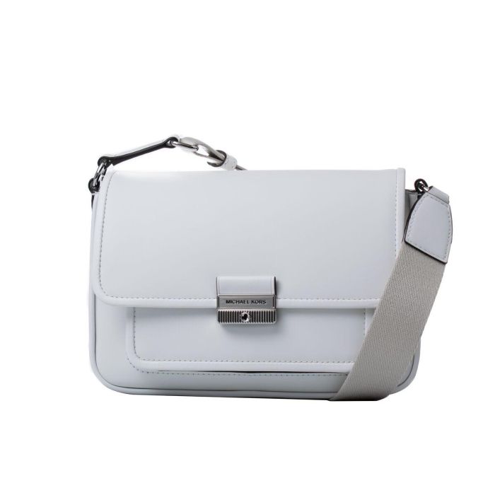 Bolso Bandolera Michael Kors Bradshaw Blanco 24 x 17 x 5 cm Bolso Bandolera Michael Kors Bradshaw Blanco 24 x 17 x 5 cm