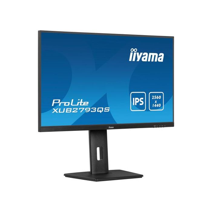 Iiyama Monitor Ips Qhd, 27", Ajustable, 100 Hz, Hdmi 3 Iiyama Monitor Ips Qhd, 27", Ajustable, 100 Hz, Hdmi 3