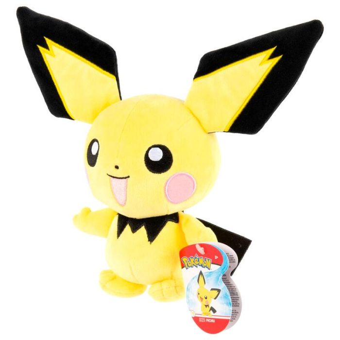 Peluche Pichu Pokemon 20cm 1