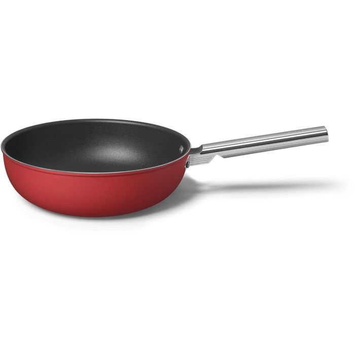 Smeg CKFW3001RDM Wok de 30cm Rojo 1 Smeg CKFW3001RDM Wok de 30cm Rojo 1