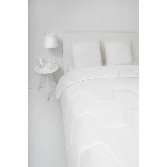 Abeil Edredón Nube de Suavidad ligero para verano de microfibra con relleno Cyclafill® y Airfill® poliéster Oeko-Tex 220x240 cm blanco 1