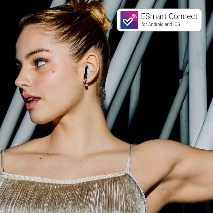 Auriculares Inalámbricos con Estuche de Carga Energy Sistem 459407 Negro 6 Auriculares Inalámbricos con Estuche de Carga Energy Sistem 459407 Negro 6