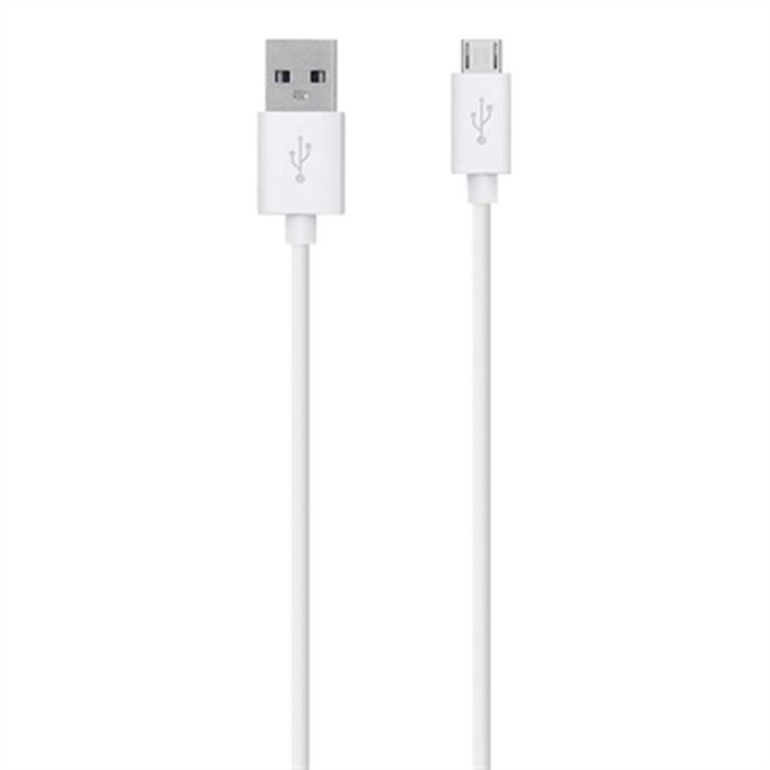 Cable Belkin Micro Usba-Usb Micro 2M Blanco Cable Belkin Micro Usba-Usb Micro 2M Blanco