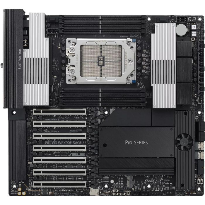 ASUS PRO WS WRX90E-SAGE SE Placa Base EEB para AMD Ryzen Threadripper PRO 7000 WX-Series Socket sTR5 DDR5 6