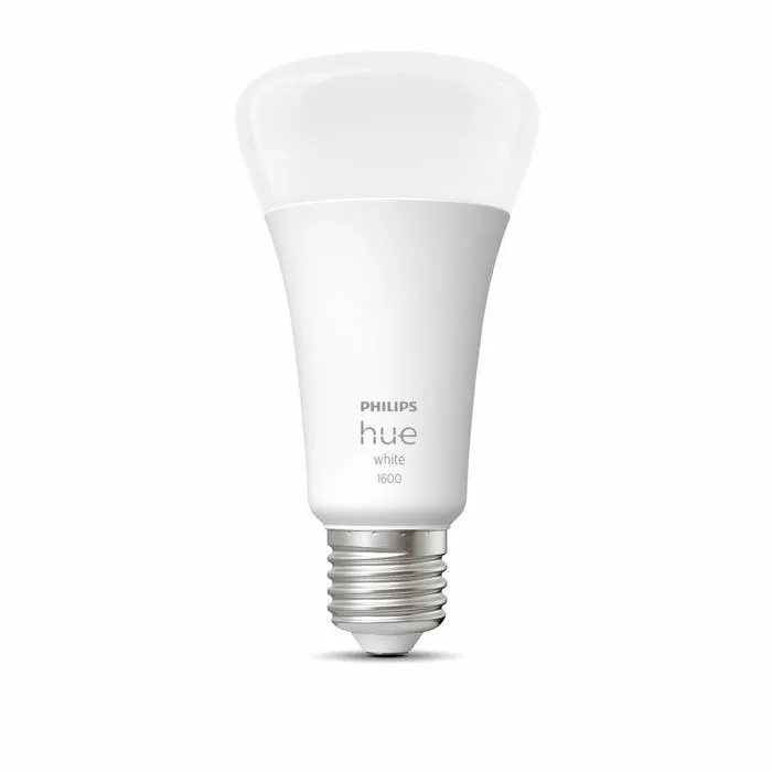Philips Hue Bombilla LED Conectada Blanca E27 100W 1600 Lumen Bluetooth Compatible Alexa Google HomeKit PHI8719514343320 1