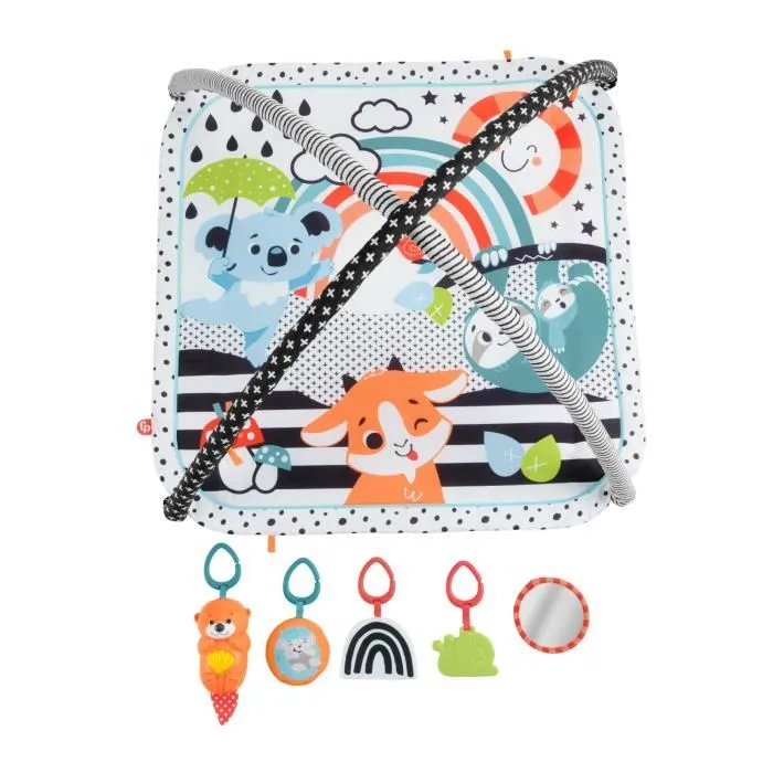 Fisher-Price My 3-in-1 Sensory Mat Juguete de Nacimiento para Primera Edad 1