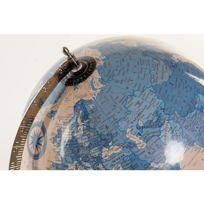 DKD Home Decor Globo Terraqueo Colonial 32 x 43 x 34 cm (2 Unidades) 1