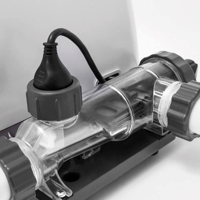 Intex Ecoesterilizador de Sal para Piscina hasta 26,5 m3 con Oxidación Electrocatalítica (OEC) Antialgas Antibacterias Programable 3