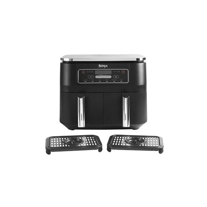 Ninja AF300EU Freidora de Aire 6 en 1 Dual Zone 7.6L, Cocina 2 Alimentos a la Vez, Max Crisp, Asar, Hornear, Deshidratar, Recalentar 3 Ninja AF300EU Freidora de Aire 6 en 1 Dual Zone 7.6L, Cocina 2 Alimentos a la Vez, Max Crisp, Asar, Hornear, Deshidratar, Recalentar 3