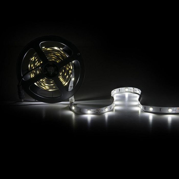 Tira de 150 LEDs 36W 2.100Lm CRI85 6000ºK SMD5050 12VDC x5M 40.000H [PL219007W]-Blanco Frío 2