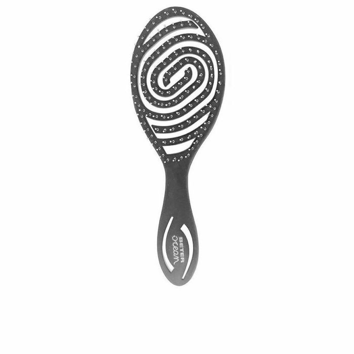 Beter OCEAN Cepillo Detangling Gris para Pelo Seco o Húmedo - Plástico Reciclado, 1 Unidad