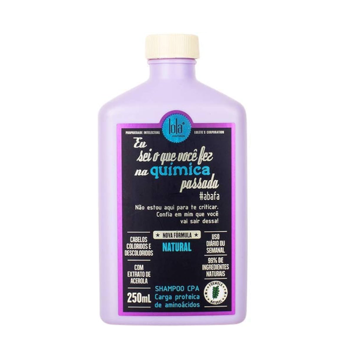 Lola I Know What You Did In Past Chemistry Cpa Shampoo 250 mL